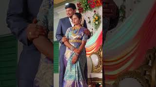Chelli Pelli Reception Vlog🥰 #wedding #marriagevideo #weddingreception #youtubeshorts #viral