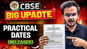 CBSE Class 12 Practical Dates Out 🔥🔥 | CBSE Big Updates Practical Dates Announced 🔥