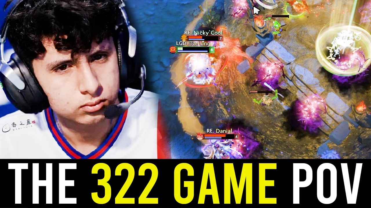 "TAILUNG 322 GAME AGAINST RUNE EATERS IN GAME 3.." - (FULL POV)