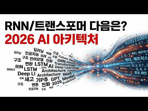 RNN, 트랜스포머는 끝났다? 2026년 AI 시장을 뒤흔들 Mamba-KAN 등장!