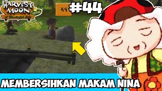 CLEANING NINA'S GRAVE - HARVEST MOON A WONDERFUL LIFE SPECIAL EDITION INDONESIA PS2 screenshot 4