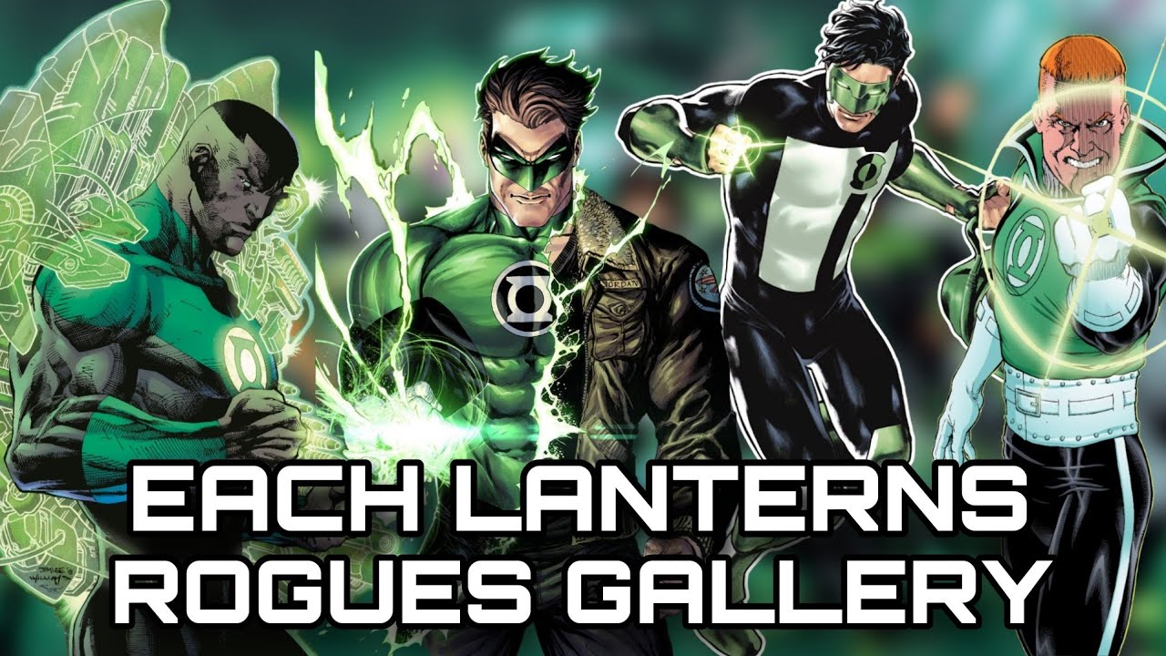 The Most Dangerous Villains for Each Green Lantern