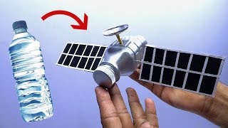 Easy to make satellite model from Bottle |  mini satellite model | Easy school activity idea