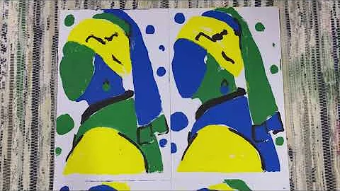 Silkscreen printing | Pop art "Andy Warhol's style"