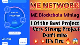 Me Blockchain Mining Project. Free Mining App 2023. Me Network apps 2023.#airdrop #bd #meBlockchain screenshot 5