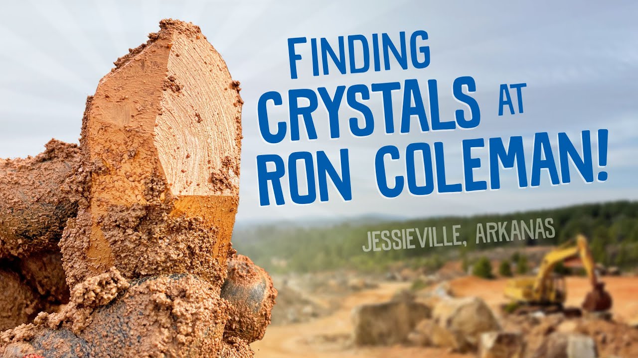 Finding Crystals at the Ron Coleman Crystal Mine!! YouTube