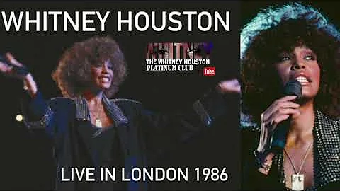 04 - Whitney Houston - Hold Me Live in London, UK - October 1986
