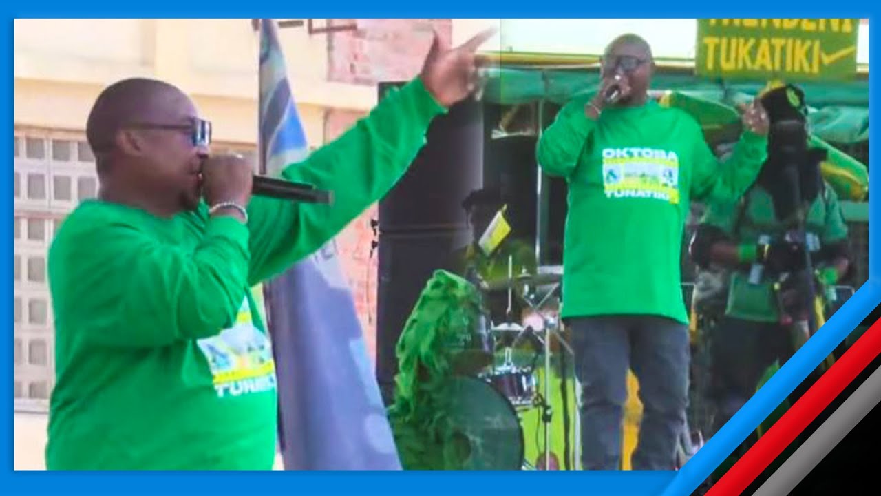 CHIDD BENZI AIBUKIA KWENYE KAMPENI ZA CCM, AIPIGA DAR ES SALAAM STAND UP MBELE YA RAIS SAMIA