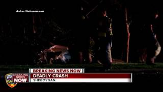 1 dead, 3 injured in Sheboygan County crash
