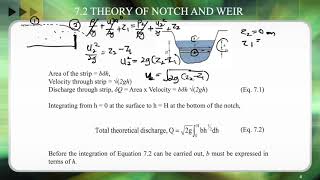 Chapter 7 Notches and Weir