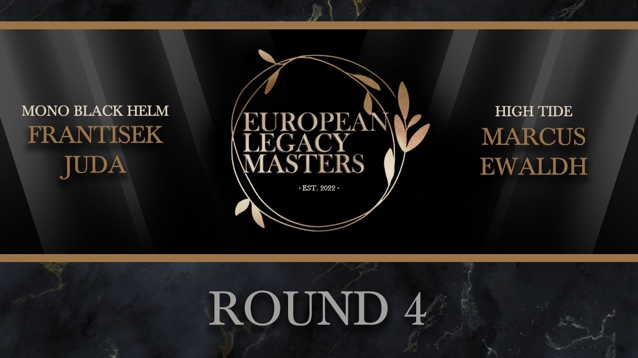 ELM 2023 | Round 4 | Frantisek Juda (Mono Black Helm) vs Marcus Ewaldh (High Tide)