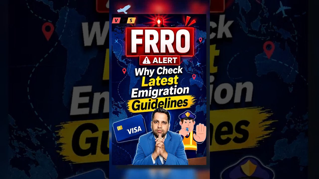 FRRO Big Mistake! Emigration Guidelines Check Nahi Kiya? | VPS TRAVEL #FRRO #FRROVISA #frroindia