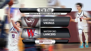 East Lyme at Waterford boys' basketball