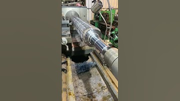 lathe machine skills Shaft finishing #automobile #lathemachine #machine #creative #machinetools