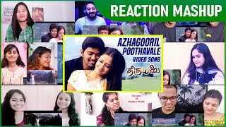 Azhagooril Poothavale Song - Reaction Mashup Thalapathy Vijay Jyothika
