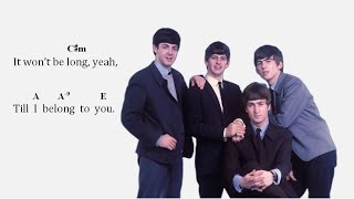 Download Lagu Chords for It Won't Be Long (The Beatles) MP3