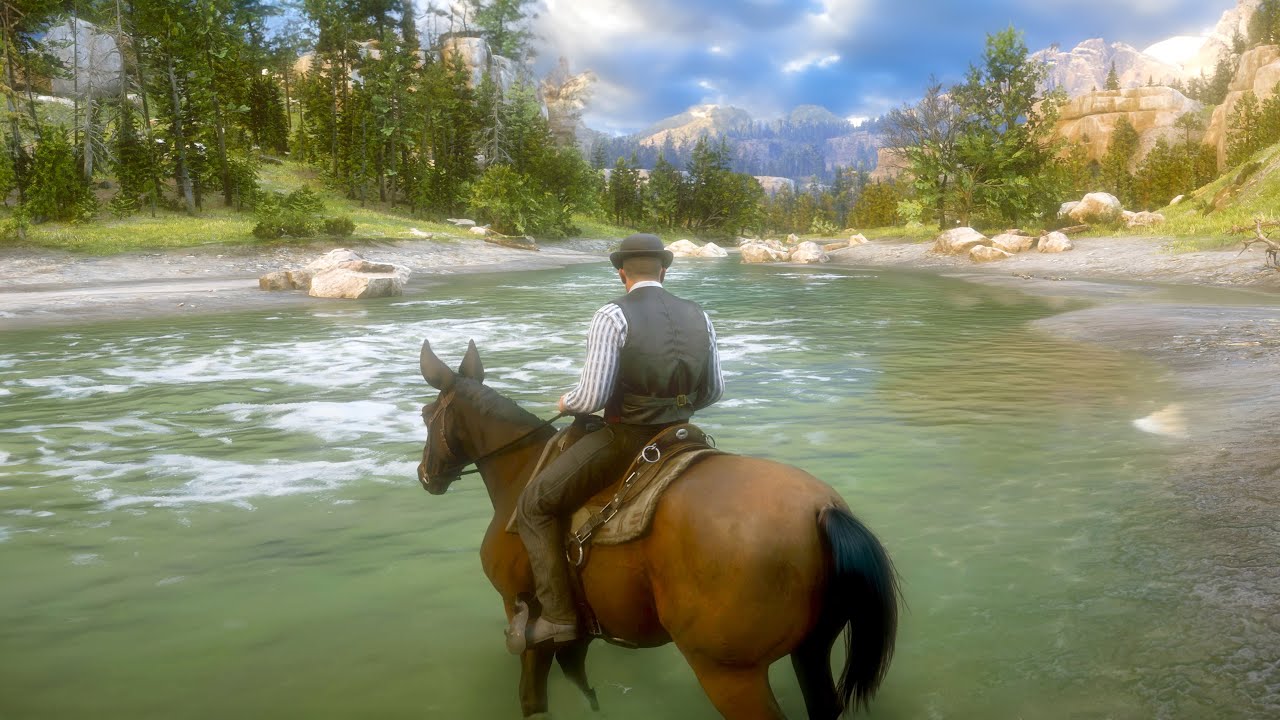 Red Dead Redemption 2 Looks Breathtaking With Vestigia Mod and Raytracing  in New 8K Resolution Video