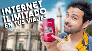 Cómo tener internet en el extranjero |  eSIM de Holafly con INTERNET ILIMITADO! by Sekaivlog 21,687 views 1 year ago 10 minutes, 19 seconds