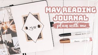 MAY PLAN WITH ME 🌙🖤 | Reading Journal 2021