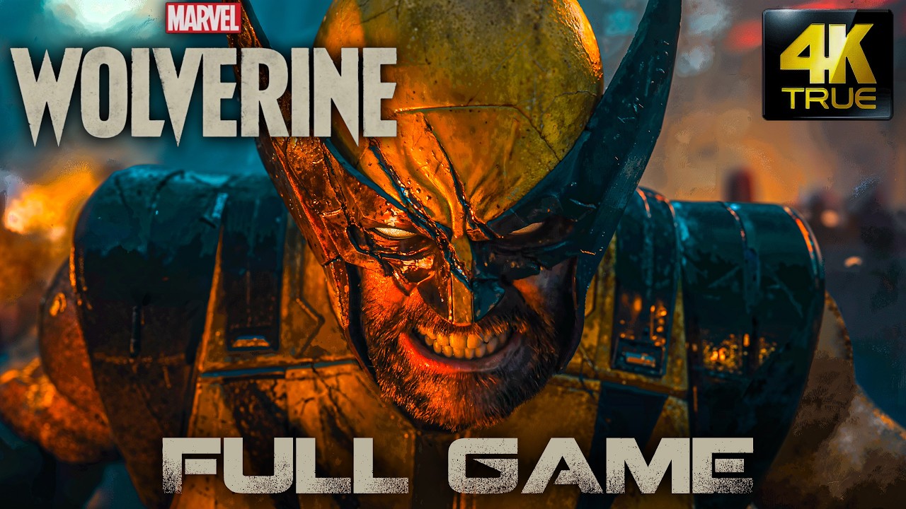 Marvel's Wolverine｜Full Game Playthrough｜PS5 PRO 4K