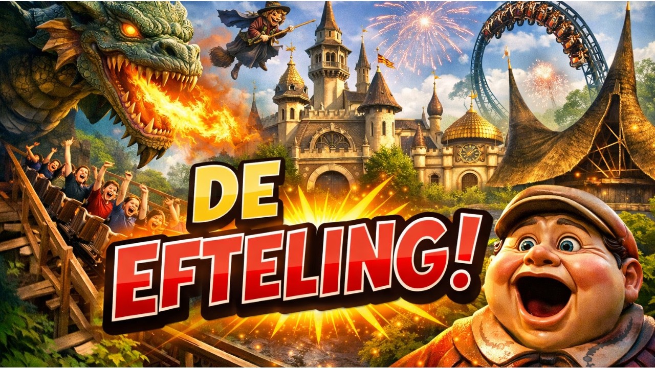 Een gezellig dagje naar de winter Efteling