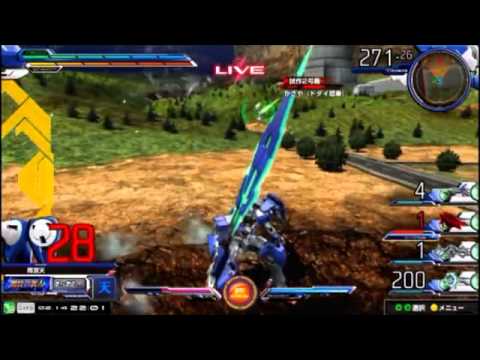 【EXVSMB】第２回レシオトーナメント好反応視点抜粋　ダブルオークアンタ視点3【maxi boost マキシブースト】