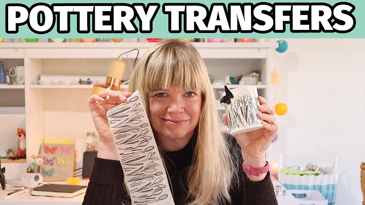 Experimenting with Elan transfers | Home Pottery