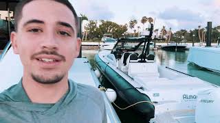 Billionaire Parks his Mega Yacht next to Miami Heat Stadium