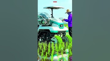 How modern automation changed rice farming efficiency #precision #robotics #farminglife #shorts #fyp