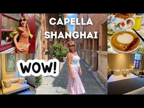 THE CAPELLA SHANGHAI - LUXURY BOUTIQUE SPA HOTEL TOUR