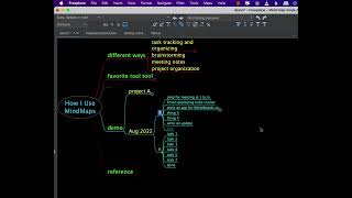 Mindmap Demo - GTD - Freeplane