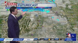A calm start to the work week for much of Utah