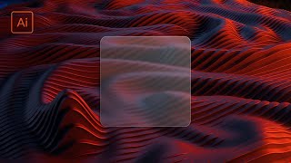 Create the Glass morphism effect in just 3 simple steps! | Adobe Illustrator