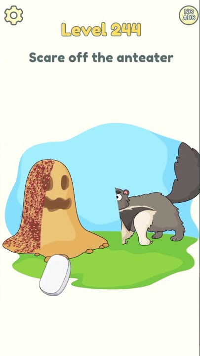 Dop 2 level 244 | Scare off the anteater | Saish Gamer #viral #shortvideo