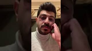 لايڤ ايمن ابو كفاح مع ياسر واحمد عشا💖😂
