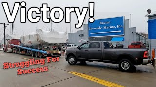 Nothing Could Stop Gentry & Son's Yacht Delivery!   They Tried...