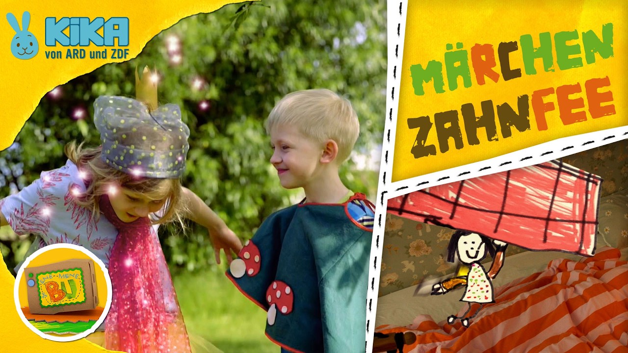 Wir malen Zahnfeen, einen Märchenwald und eine Zauberfee | ENE MENE BU