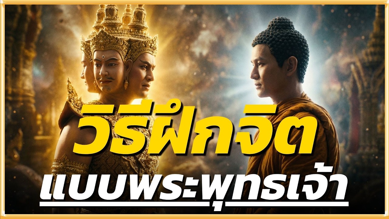 วิธีฝึกจิตแบบพระพุทธเจ้า สุดยอดศาสตร์ที่โลกต้องตะลึง! l ปัญญาธรรม
