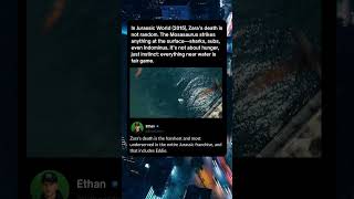 Mosasaurus Eats Woman In Juric World