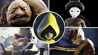 Little Nightmares - All Bosses (PS5)