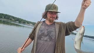 Gavin Caught a Lot of Fish Today