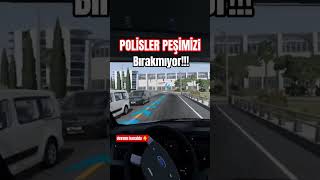 AYNASIZ TRANSİT İLE POLİSLER PEŞİMİZDE #beamngdrive