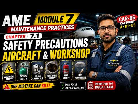 AME Module 7 Maintenance Practices | Chapter 7.1 Safety precautions Aircraft and Workshop
