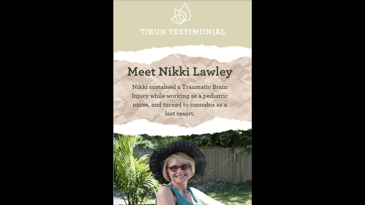 "I don't get high, I get medicated" Nikki Lawley 