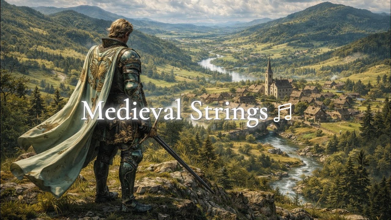 1 Hour Calm Medieval Village Life Music for Cozy Study Sessions