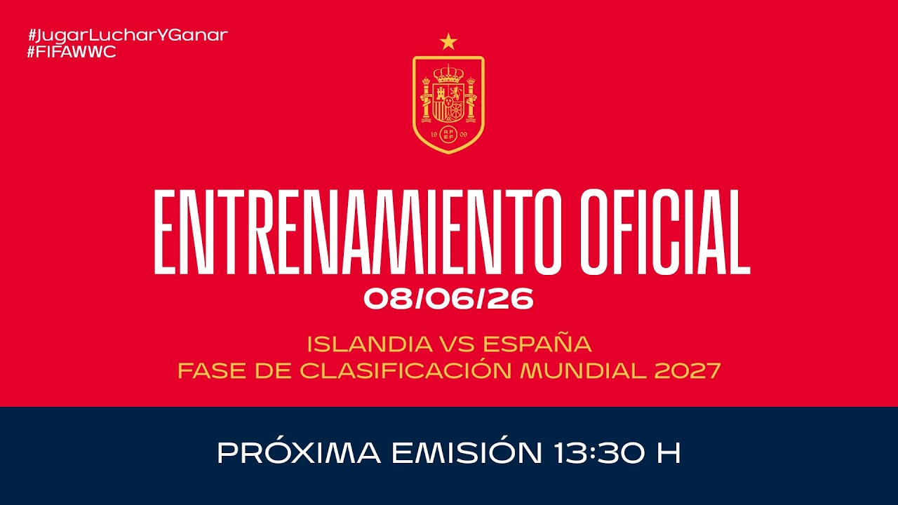 Entrenamiento oficial | Fase clasificación FIFAWWC  | Selección Absoluta Femenina🔴 SEFUTBOL
