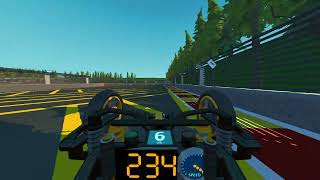 The Ant Legera on Outland Park Street Circuit.  Test 1