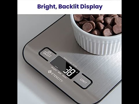Amazon com Etekcity Food Kitchen Scale Digital Grams and Ounces for Weight Loss Baking Cooking