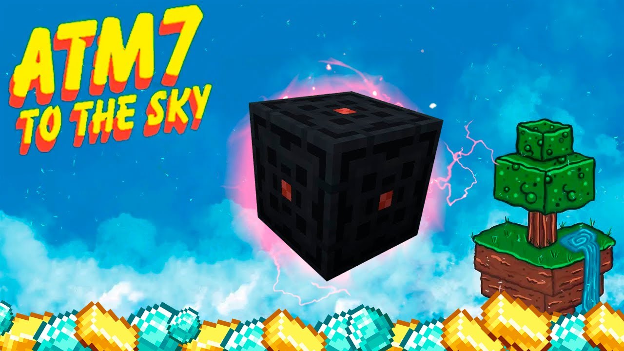 All the Mods 7 - To the Sky | Миллионы ресурсов и энергии | Cкай блок с модами