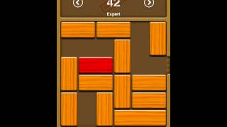 Unblock me solution expert level 42